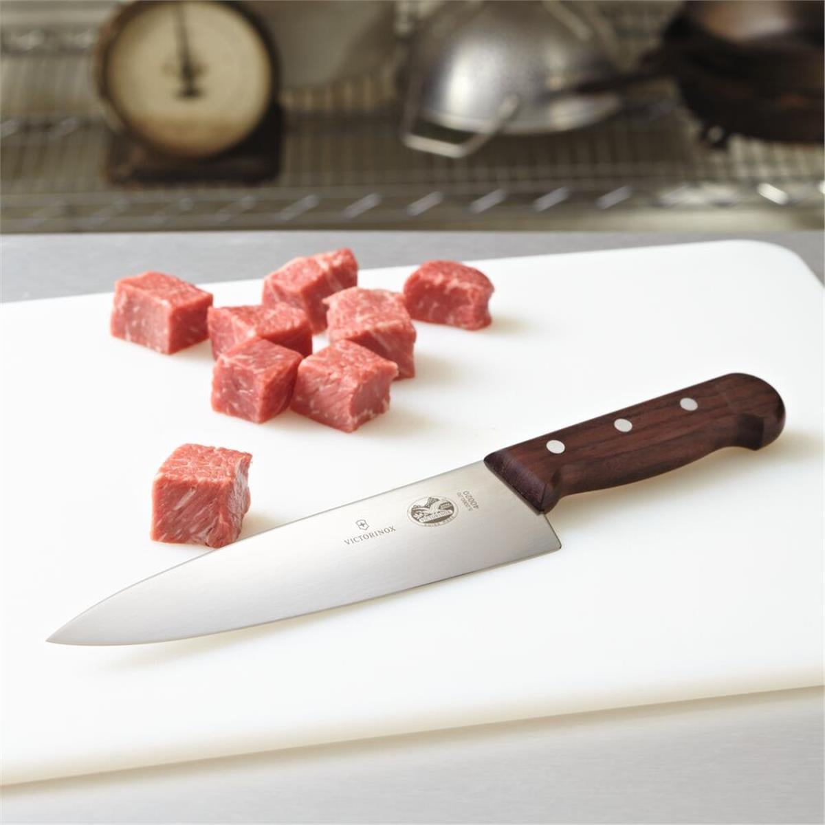 Victorinox 5.2060.20G 20cm Gül Ağacı Ekstra Geniş Dilimleme Bıçağı, Hediye Kutulu