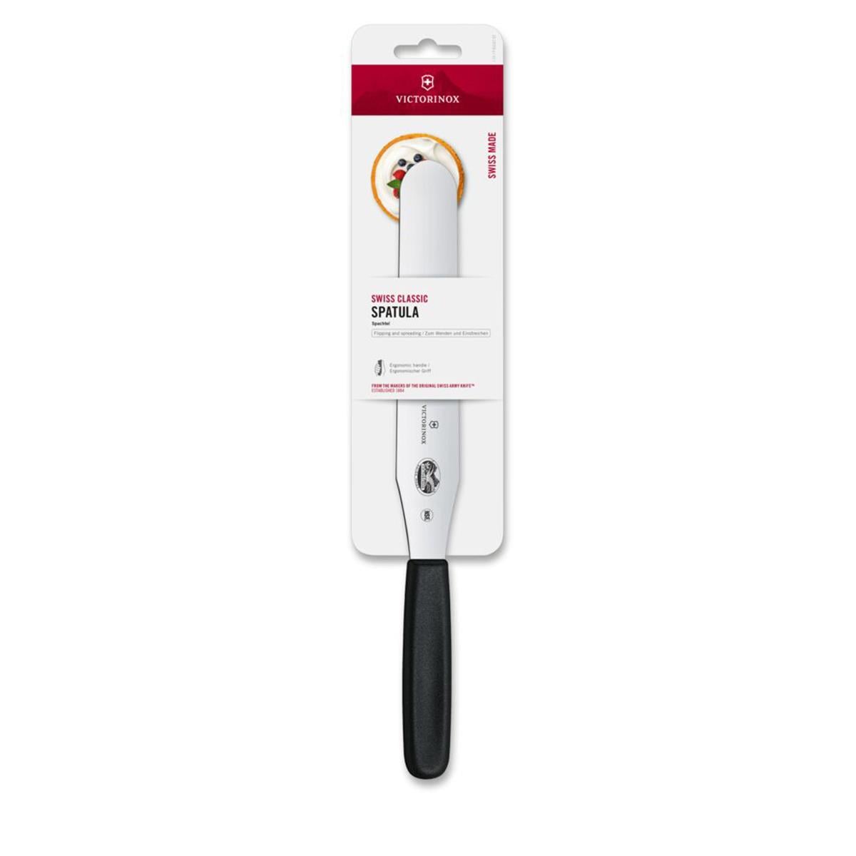Victorinox 5.2603.20B 20cm Siyah Esnek Spatula, Blisterli Paket