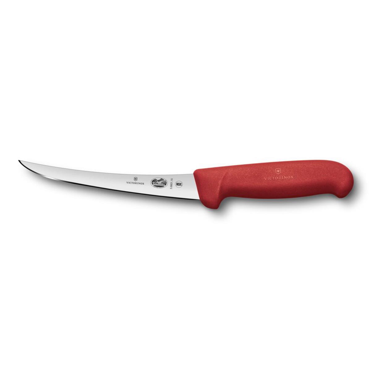 Victorinox 5.6601.15 15cm Kırmızı Kavisli Dar Ağız Sıyırma Bıçağı