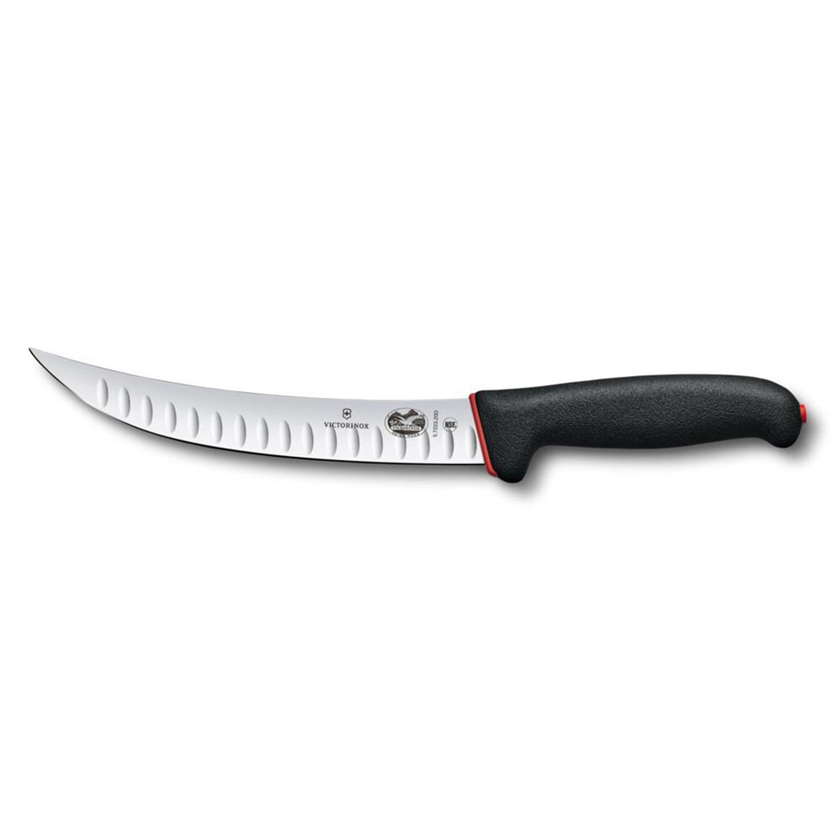 Victorinox 5.7223.20D 20cm Siyah Kavisli Kasap Bıçağı, Kaydırmaz Sap