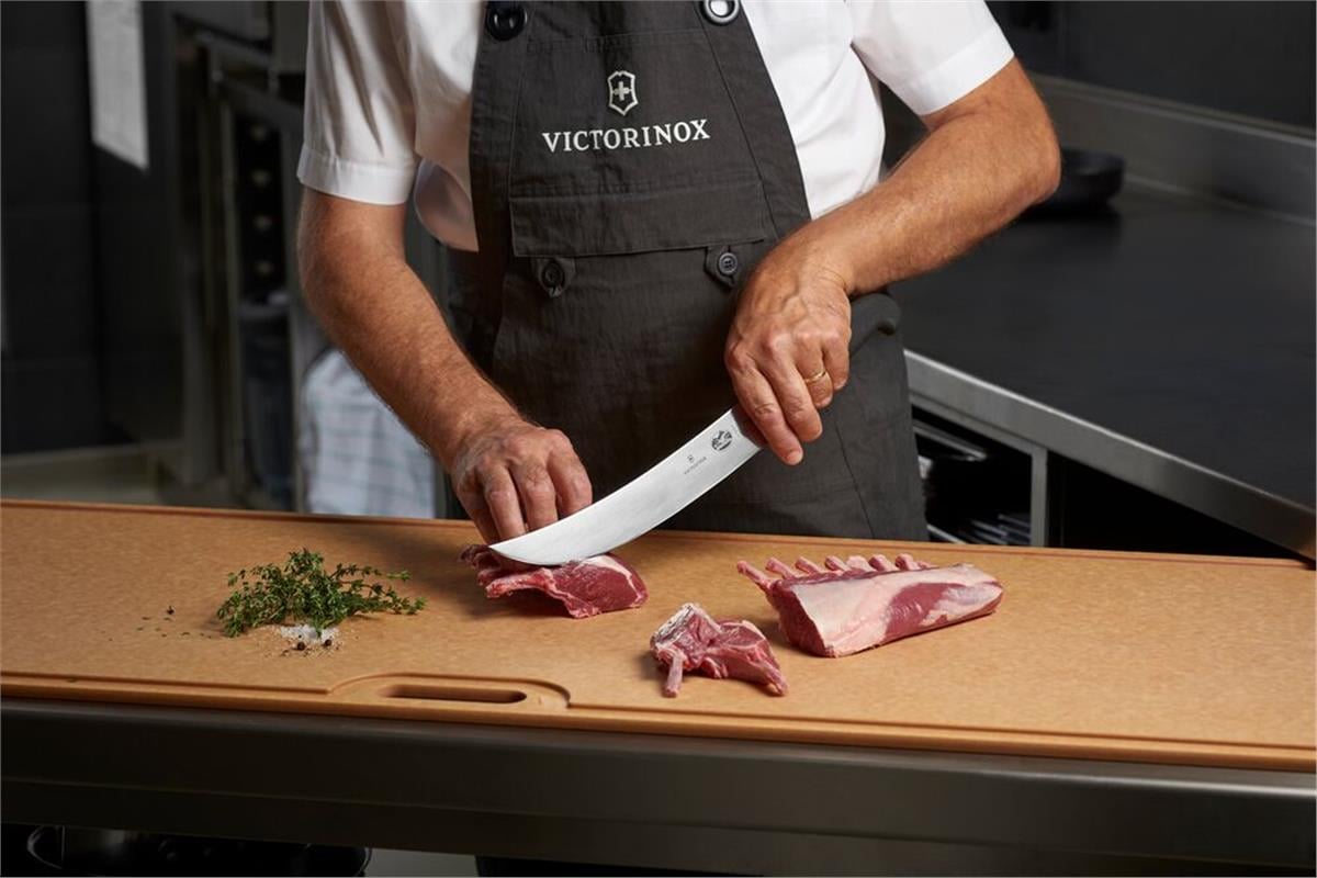 Victorinox 5.7303.25 25cm Siyah Kavisli Kasap Bıçağı