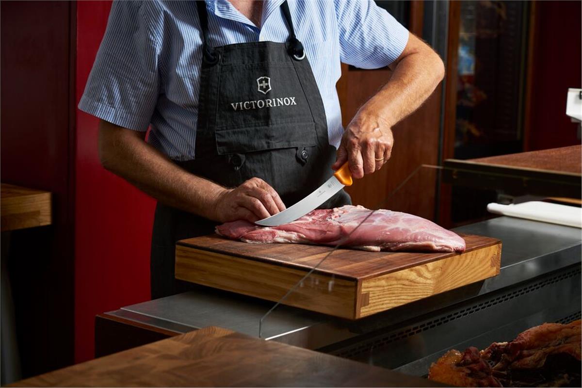 Victorinox 5.8435.22 22cm Sarı Swibo Kasap Bıçağı