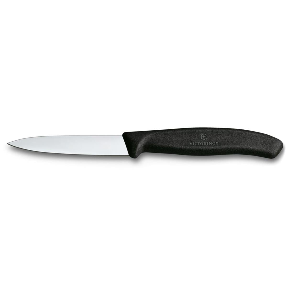 Victorinox 6.7603 8cm Siyah Düz Soyma Bıçağı