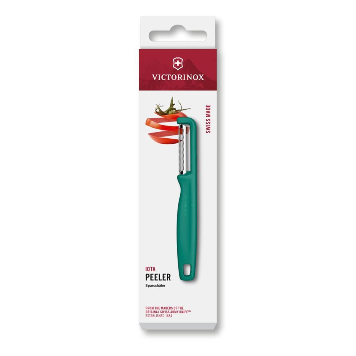 Victorinox 6.0943.4 IOTA Tırtıklı Kenar Çift Taraf Yeşil Soyacak