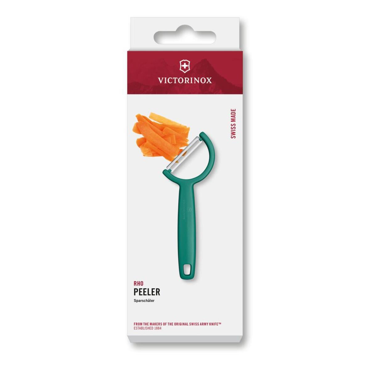 Victorinox 6.0950.4 RHO Düz Kenar Tek Taraf Yeşil Soyacak