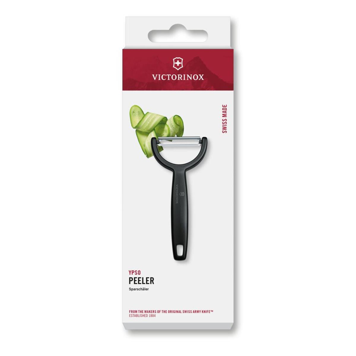 Victorinox 6.0963.3 YPSO Tırtıklı Kenar Çift Taraf Siyah Soyacak