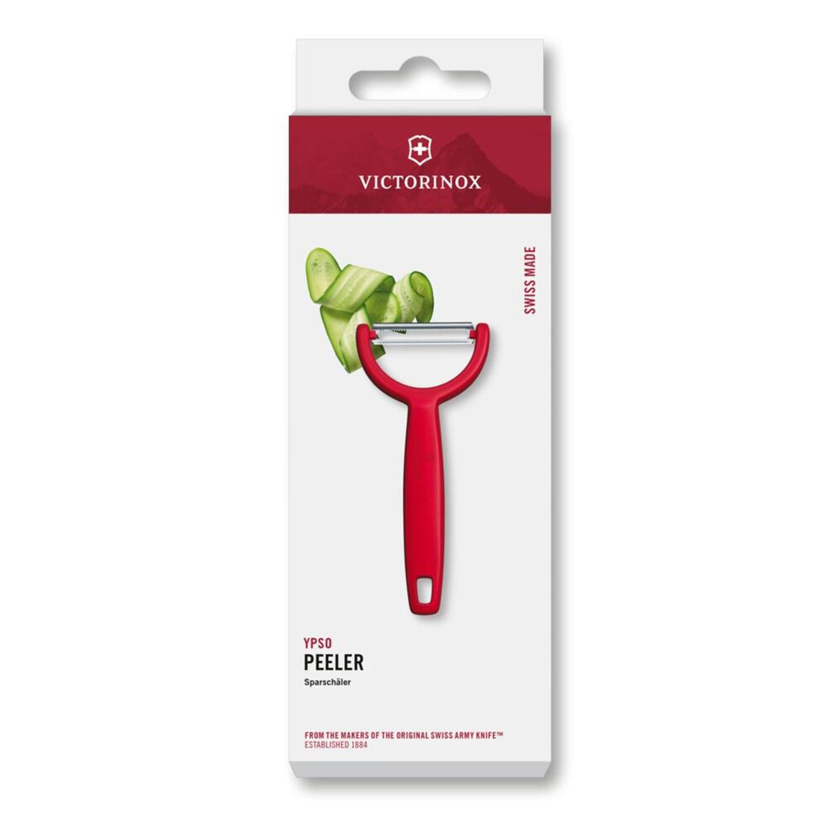 Victorinox 6.0963.1 YPSO Tırtıklı Kenar Çift Taraf Kırmızı Soyacak