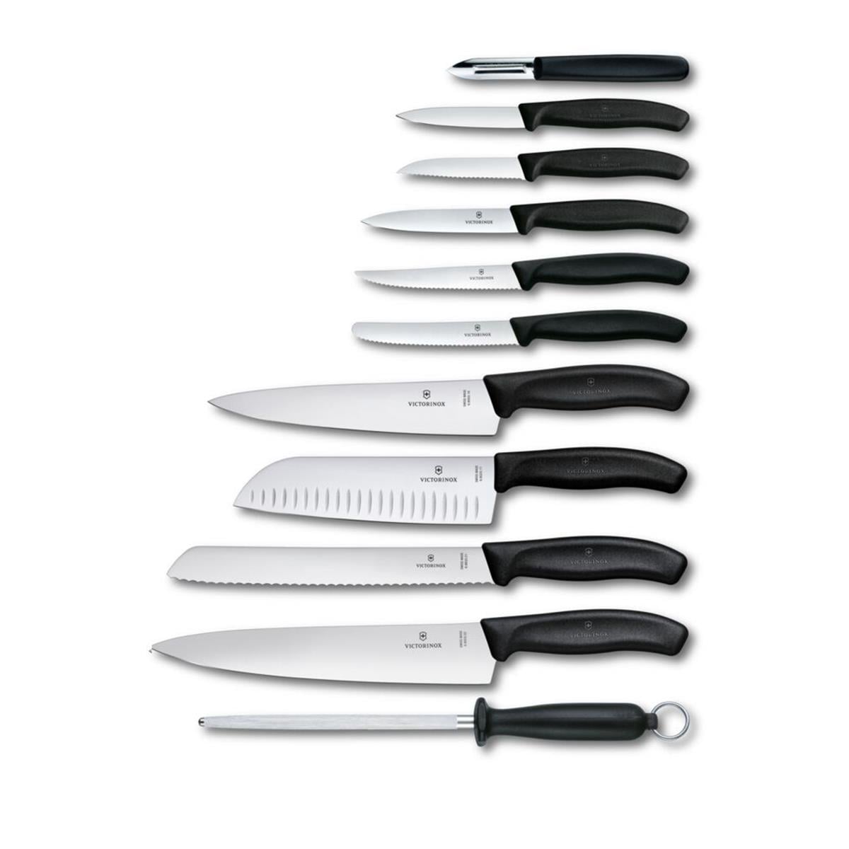 Victorinox 6.7153.11 Ahşap Blok Set, 11 Parça