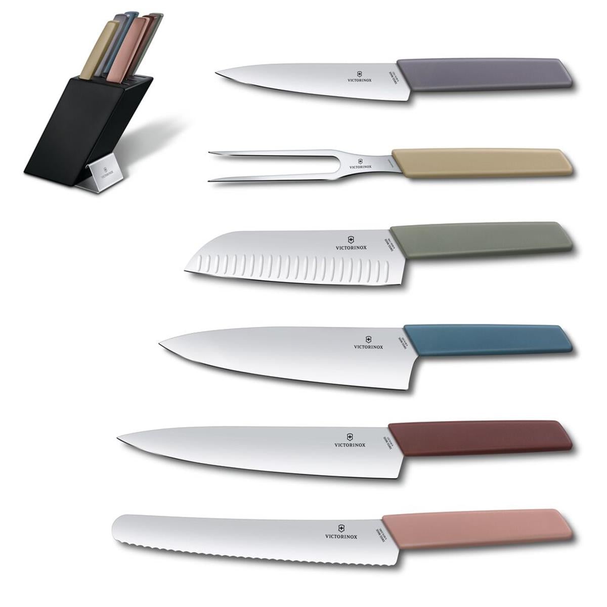 Victorinox 6.7186.66 Siyah Blok Set, 6 Parça