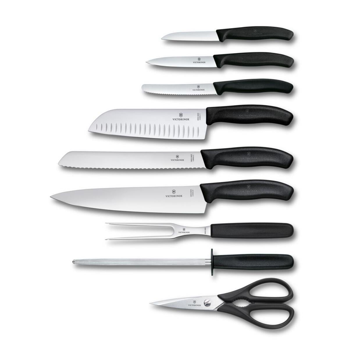 Victorinox 6.7193.9 Ahşap Blok Set, 9 Parça
