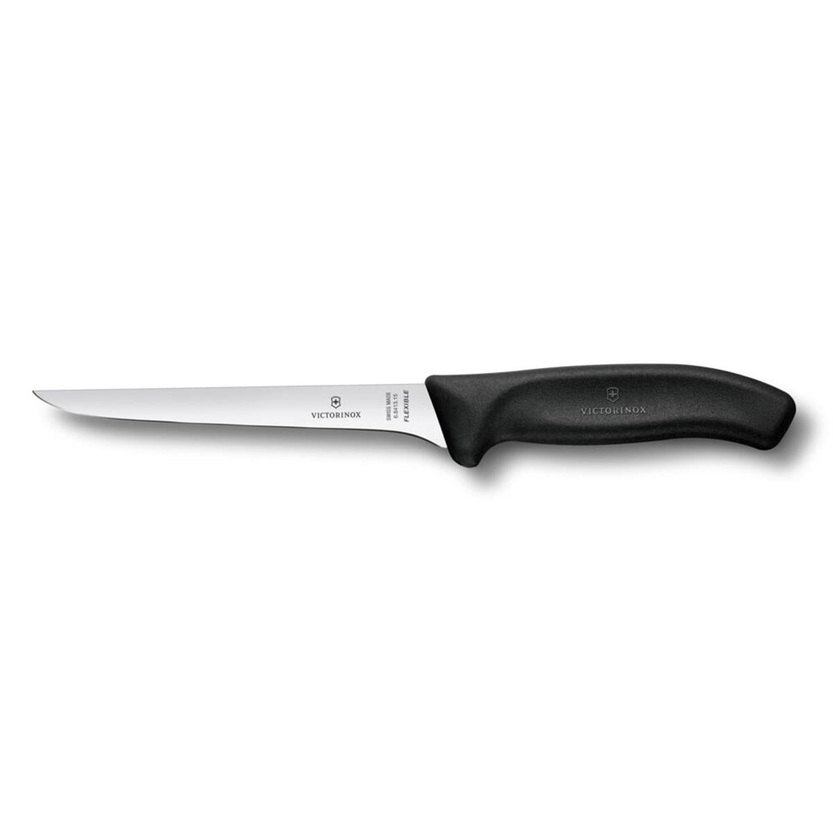 Victorinox 6.8413.15B 15cm Siyah Kemik Sıyırma Bıçağı, Blisterli Paket