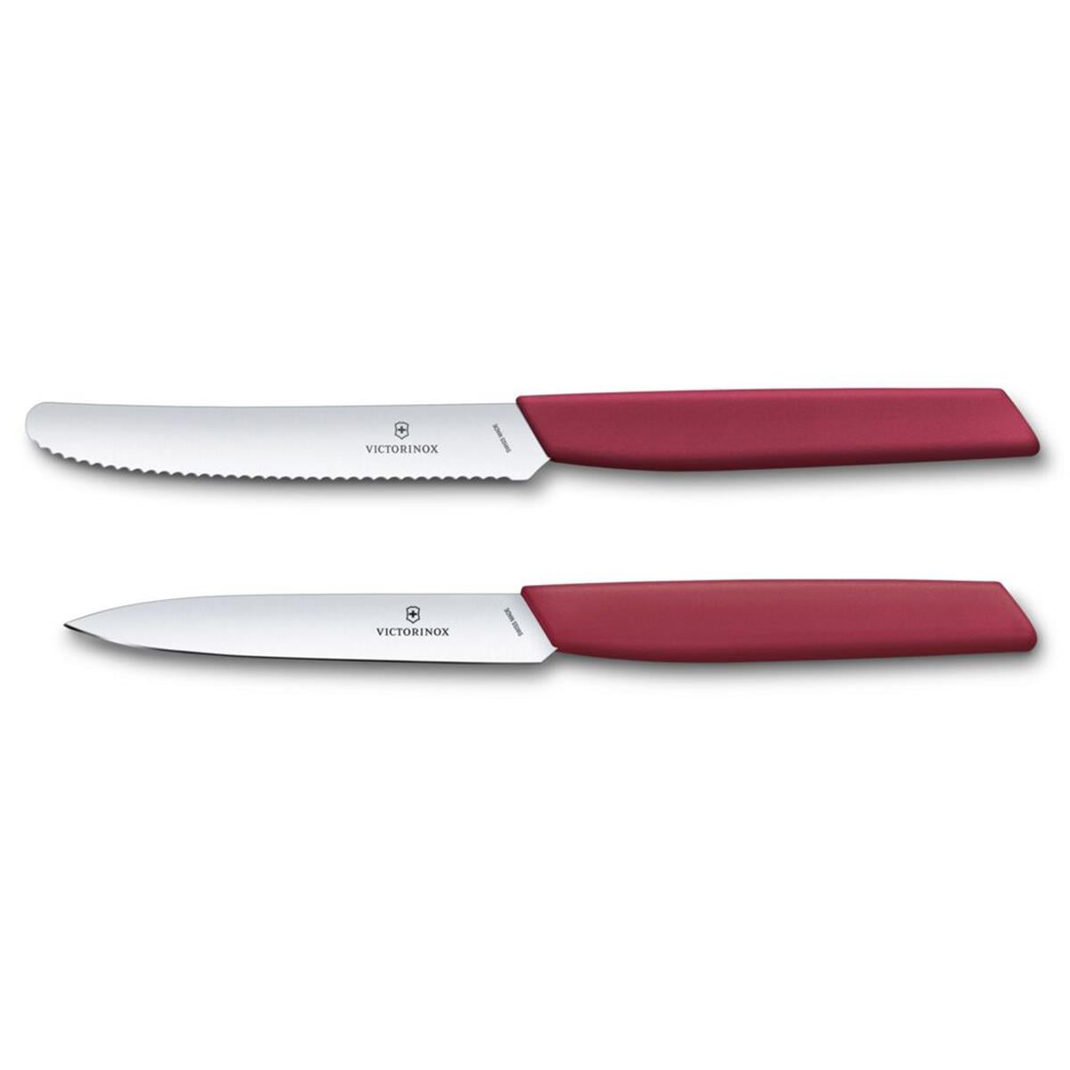 Victorinox 6.9096.2L4 Swiss Modern Yeşil 2li Bıçak Seti 2022 Limitli Üretim