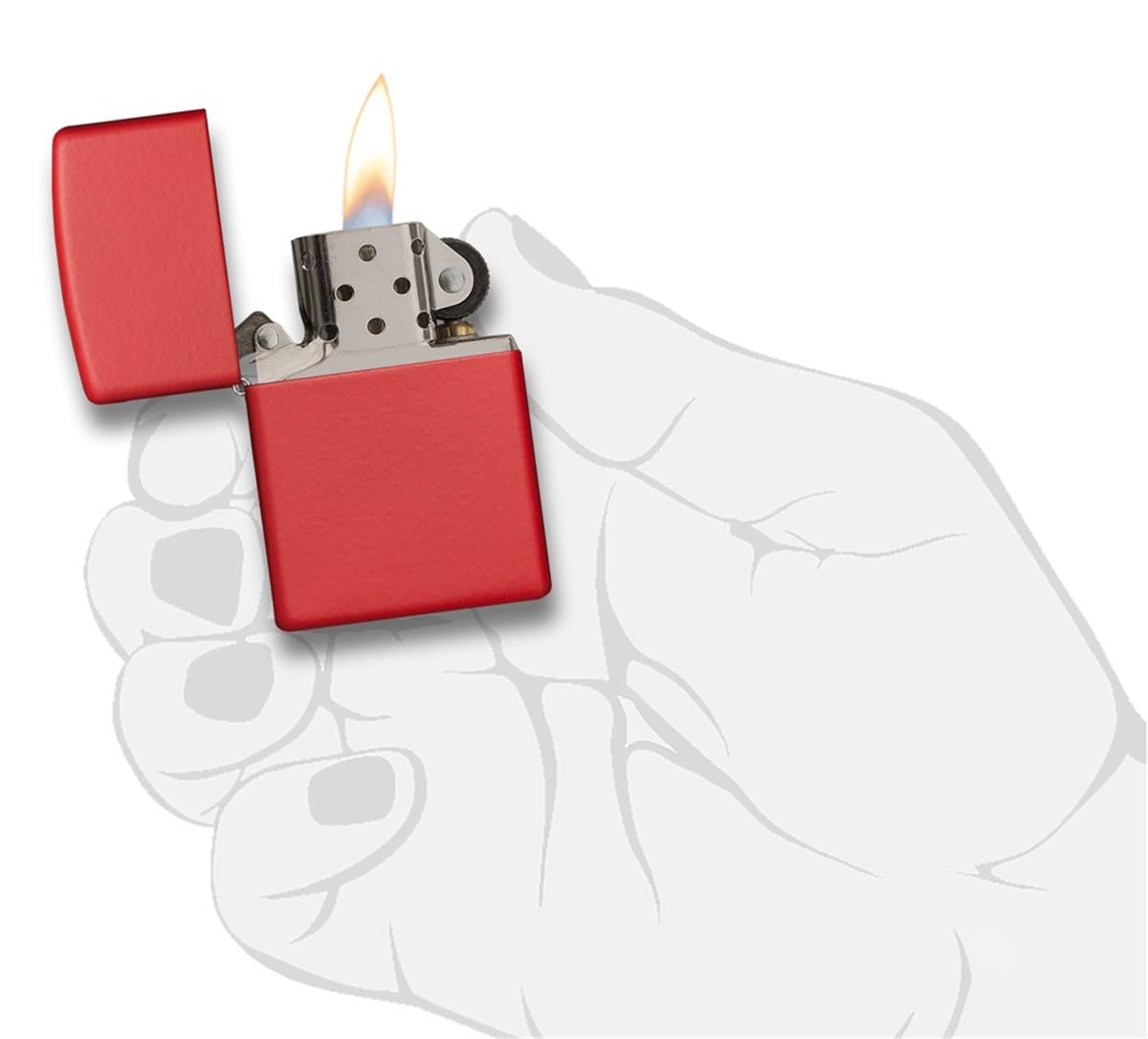 Zippo Classic Matt Red Çakmak