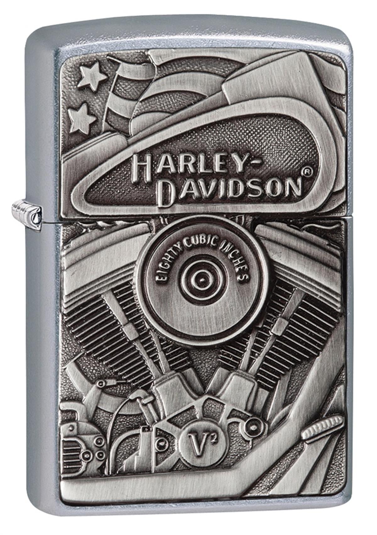 Zippo Harley Davidson Motor Flag Çakmak
