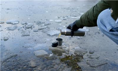 ​​Sigg 8735.80 Thermo Flask Gemstone IBT Selenite 0.75 lt Matara