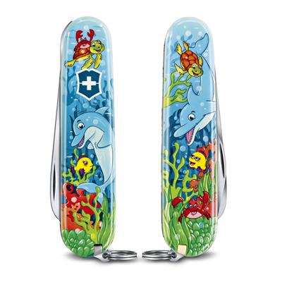 ​Victorinox 0.2373.E1 My First Victorinox Yunus Desenli Çakı ve Boyama Kitabı