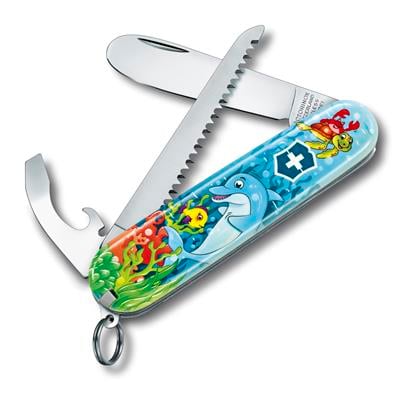 ​Victorinox 0.2373.E1 My First Victorinox Yunus Desenli Çakı ve Boyama Kitabı