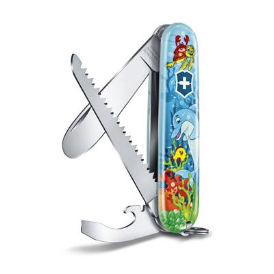 ​Victorinox 0.2373.E1 My First Victorinox Yunus Desenli Çakı ve Boyama Kitabı