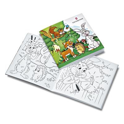 ​Victorinox 0.2373.E2 My First Victorinox Tavşan Desenli Çakı ve Boyama Kitabı