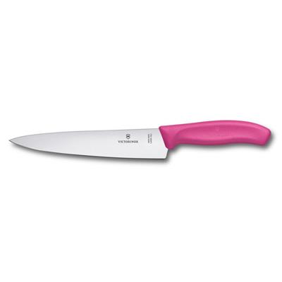 ​​​​​​​​​​​​​​​​​​​​​​​​​​​​​​​​​​​​​Victorinox 6.8006.19L5B 19cm Pembe Doğrama Bıçağı, Blisterli Paket