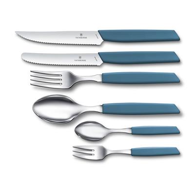 ​​Victorinox 6.9036.062 15cm Mavi Tatlı Çatalı