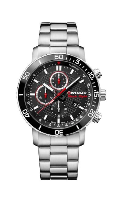 ​Wenger 01.1841.106 Roadster Black Night Saat