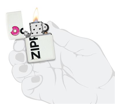 214 Zippo Donut Design
