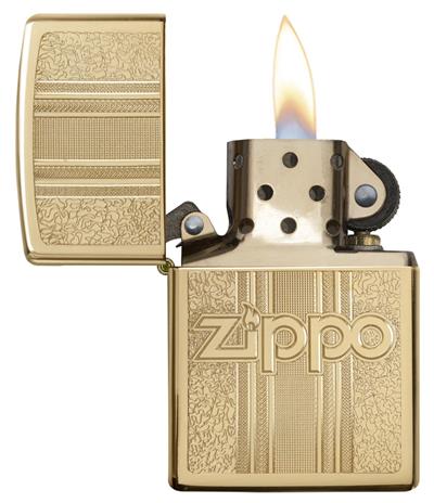 254B Zippo And Pattern Design