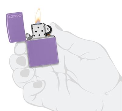 46681 Smoky Lavender W/ Zippo Logo