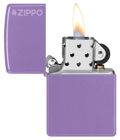 46681 Smoky Lavender W/ Zippo Logo
