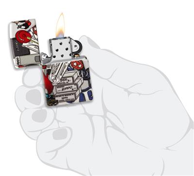 49352 I Spy Zippo Design