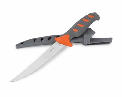 Buck 144 Hookset Fileto Bıçağı, Turuncu-Gri, Blister