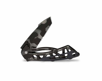 Buck 870 Bones Kamuflaj Testere Ağızlı Çakı