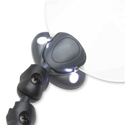 Carson AM-20 Attach-A-Mag™ Led Işıklı Masaüstü Büyüteç