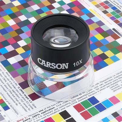 Carson LH-30 LumiLoupe™ 10x Odaklı Çift Lensli Stand Büyüteç