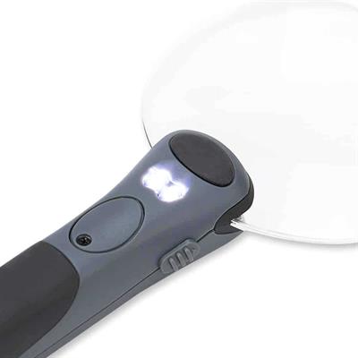 Carson RM-95 RimFree™ Aydınlatmalı 2x Büyüteç