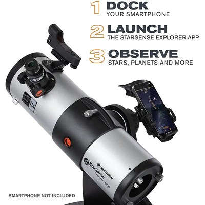 Celestron 22480 StarSense Explorer 114mm Dobsonian Teleskop