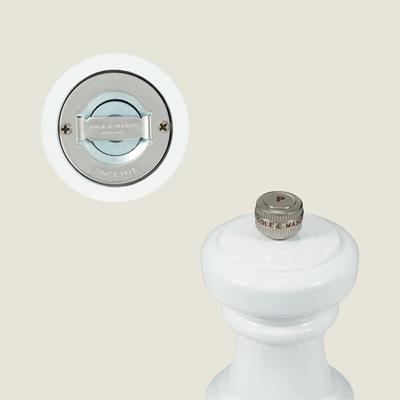 Cole & Mason Hoxton Parlak Beyaz Biber Değirmeni 104mm