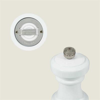 Cole & Mason Hoxton Parlak Beyaz Tuz Değirmeni 104mm