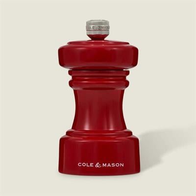 Cole & Mason Hoxton Parlak Kırmızı Tuz Değirmeni 104mm