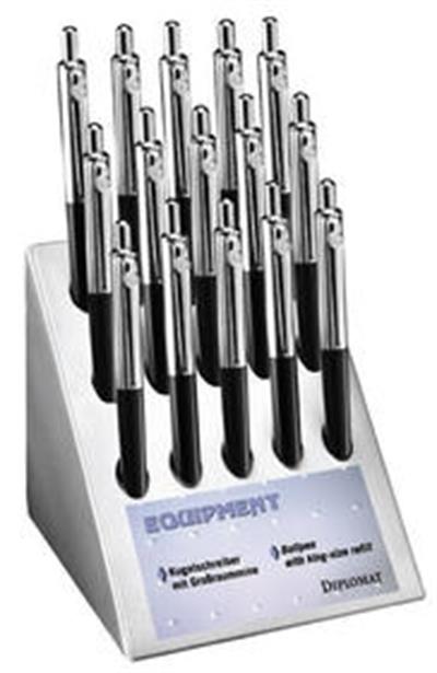 Diplomat D10543221 Magnum Tükenmez Kalem, 15li Stand