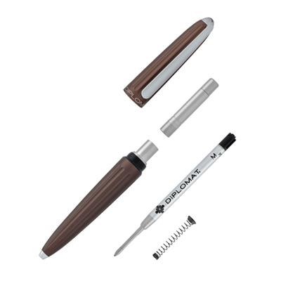 ​Diplomat D40304040 Aero Kahverengi Tükenmez Kalem
