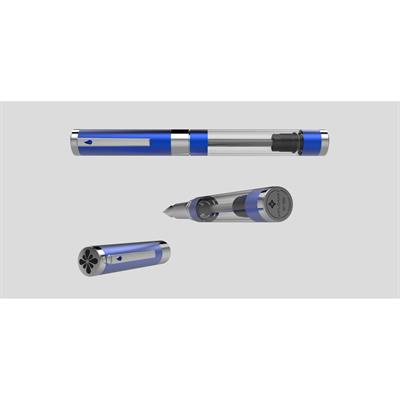 Diplomat D40550023 Nexus Demo Mavi Krom Dolma Kalem, Fine Uç