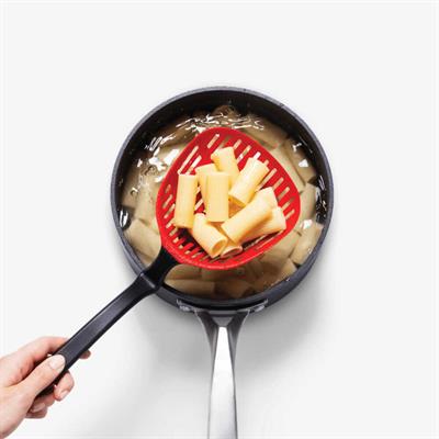 Dreamfarm Big Lestrain Süzgeç, Kırmızı