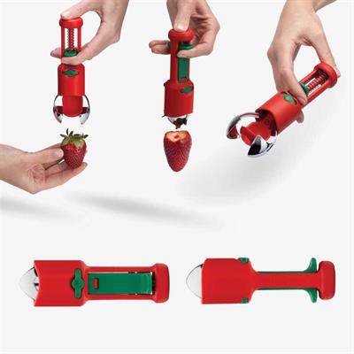 Dreamfarm Hullapit Çilek Sapı ve Çekirdek Çıkarıcı 18li Stand