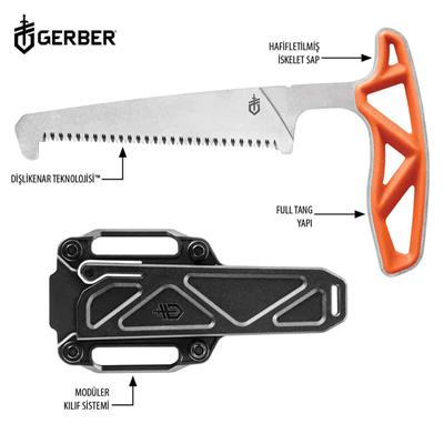 Gerber Gear EXO-MOD Paket Testeresi - Turuncu
