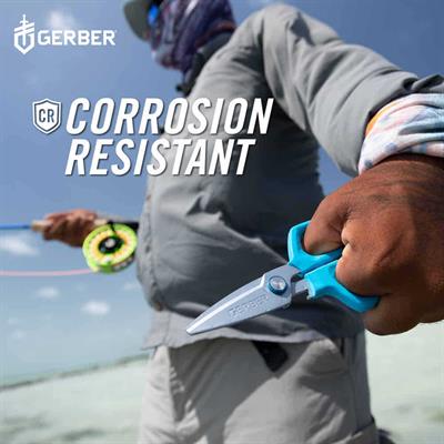 Gerber Gear Neat Freak Balıkçılık Makası - Tuzlu Suya Dayanıklı Balıkçı Makası - Mavi