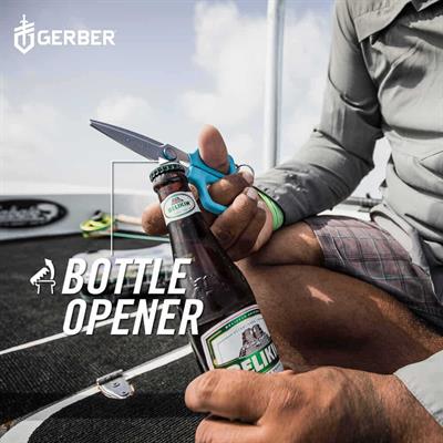 Gerber Gear Neat Freak Balıkçılık Makası - Tuzlu Suya Dayanıklı Balıkçı Makası - Mavi