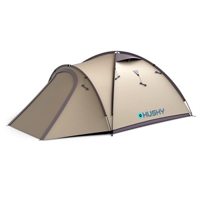HUSKY Bizon Plus 3 Kişilik Çadır (A.Kahve)
