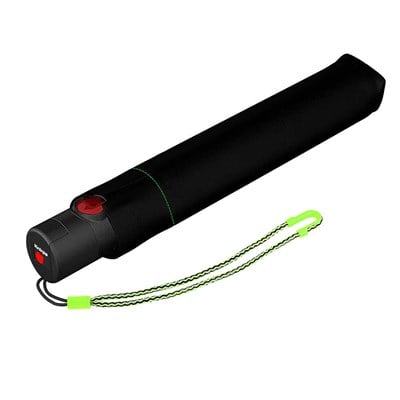 Knirps Ultralight Duomatic Şemsiye, Neon Siyah